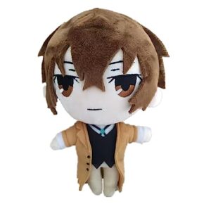 kila mila anime plush doll dazai osamu nakahara chuuya animal soft cartoon figure toys cushions pillows xmas gift（ dazai osamu a ）