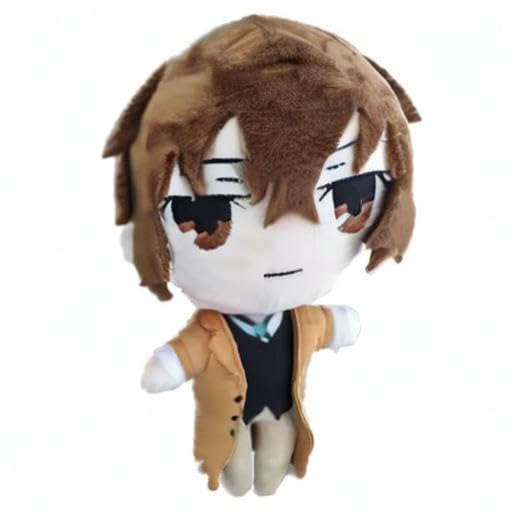 KILA MILA Anime Plush Doll Dazai Osamu Nakahara Chuuya Animal Soft Cartoon Figure Toys Cushions Pillows Xmas Gift（ Dazai Osamu A ）