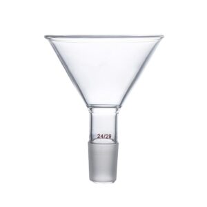 deschem 100mm 24/29 glass powder additonal funnel 100ml laboratory glassware