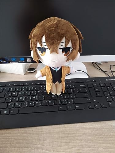 KILA MILA Anime Plush Doll Dazai Osamu Nakahara Chuuya Animal Soft Cartoon Figure Toys Cushions Pillows Xmas Gift（ Dazai Osamu A ）