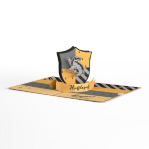 Lovepop Harry Potter Hufflepuff Birthday Pop-Up Card, 5 X 7 inches