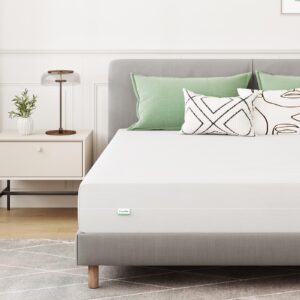 novilla mattress cal king size, 10 inch foam mattress in a box, support foam with skin friendly cover for a dry, clean & comfortable sleep, tight top mattress cal king with medium plush feel