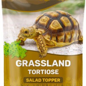 Gargeer 2oz Desert/Grassland Tortoise Food Supplement, Flower Salad Mix Topper. Supercharge Appetite, Health & Immune System. Complete Diet, Rich with Vitamins, Made in The USA. Enjoy!