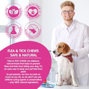 Natural 120 Soft Tablets for Dogs-Providing Long-Lasting Protection -Suitable for All Breeds and Ages