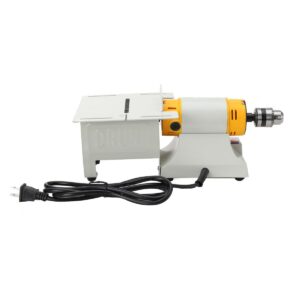 EWANYO Jewelry Lapidary Saw, Benchtop Mini Lathe Table Saw Grinder Polishing Machine 0-10000r/min Hobby Rock Cutting Saw for DIY Jewelry Lapidary Gem Rock Woodworking