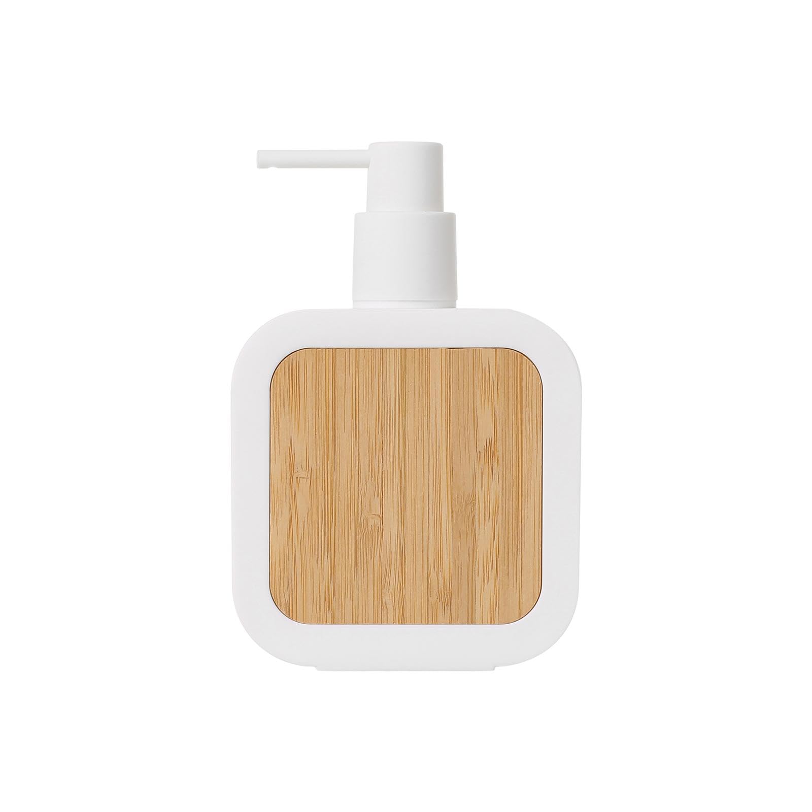 390ml Liquid Soap Dispenser Multipurpose Kitchen Sink Rustic Empty Bathroom Manual Soap Dispenser for Shampoo Lotion Hand Soap Bath Cream, White