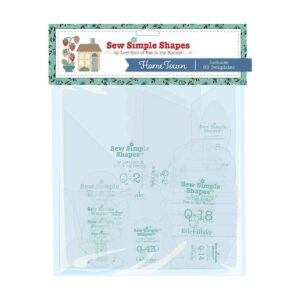 riley blake home town fabric by lori holt of bee in my bonnet, premium quilting fabric, perfect for quilting, crafting, sewing projects and more… (home town sew simple quilting template)