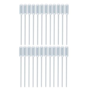 sterile non-graduated narrow fine stem transfer pipettes 3.5 ml (0.12 oz) - 24 pack