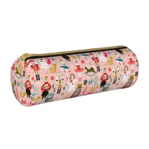 freehotu canvas simple nutcracker ballet makeup bag cosmetic holder bag office storage pouch