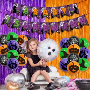 Halloween Baby Shower Party Supplies A Baby is Brewing Baby Shower Decorations Hocus Pocus Baby Shower Decorations Hocus Pocus Plates and Napkins Hocus Pocus Party Supplies