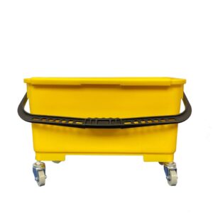 30L Window Flat Mop Bucket, Commercial, Microfiber Buck,Magic, Microfiber Bucket,Heavy-Duty,Compact,Easy Cleaning,Multi-Compartment,with Wheels,Floor,Lazy,Self Cleaning