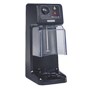 hamilton beach commercial mixstation drink mixer, 3/4 hp motor, programmable, variable speed, easy to clean, nsf certified, hmd1000 black