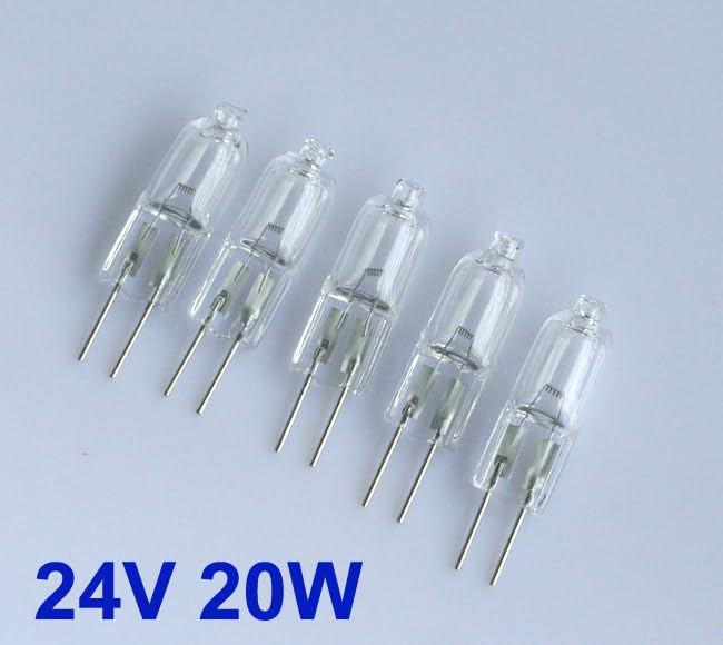 10x G4 24V 20W Light Bulb Replacement JC 2 Pin Base Halogen Kitchen Table Pendant Lamp 24 Volt 20W Warm White Landscape Desk Lighting