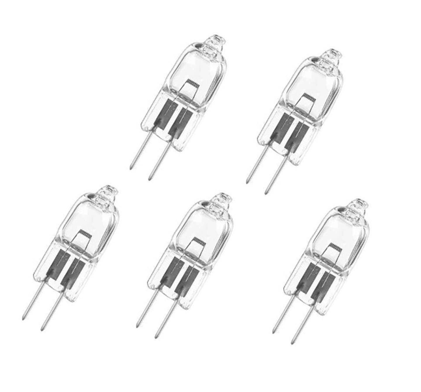 10x G4 24V 20W Light Bulb Replacement JC 2 Pin Base Halogen Kitchen Table Pendant Lamp 24 Volt 20W Warm White Landscape Desk Lighting