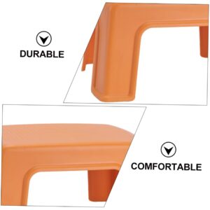 Veemoon 1pc Plastic Stool Children Stool Anti-Skid Stool Children Sitting Stool Mattress Pump Creative Footstool Kid Step Stool Bed Skirting Home Furniture Pp Aldult Non-Slip Stool