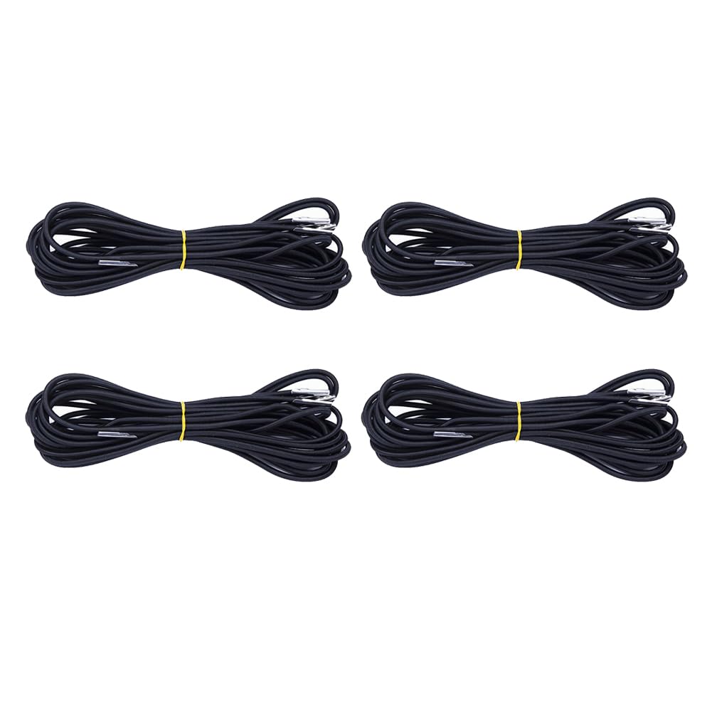 ccHuDE 4 Pcs Sun Loungers Elastic Cords Zero Gravity Chair Replacement Cord Garden Chairs Repair Ropes Outdoor Recliners Rope Chair Repair Cord Ties Kit