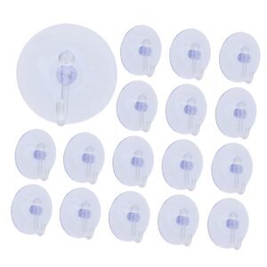 cabilock 40pcs suction cup hook suction cups wreaths for front door hangers bathroom suction hook suction hooks for windows reusable suction hooks clear suction hooks double sided