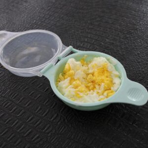 Microwave Egg Cooker for Sandwiches & Omelets – BPA-Free Microwave Egg Poacher, Fried Egg Maker, Omelet Maker, & Scrambled Egg Cooker – Cooks 2-3 eggs in less then 2 minutes Breakfast Maker by