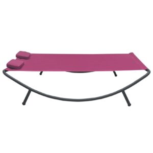 BULANED Outdoor Sofa,Patio Furniture Set,Outdoor Furniture, Patio Bed Fabric Pink