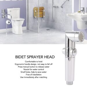 Jauarta Bidet Sprayer Head Replacement Toilet Handheld Pressurized Attachments for Feminine Baby Wash Pet Shower