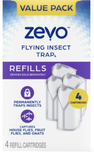 refills 04 cartridges indoor | no device sold separately - model 3 (m364a) white (twin pack, 4 cartridges)