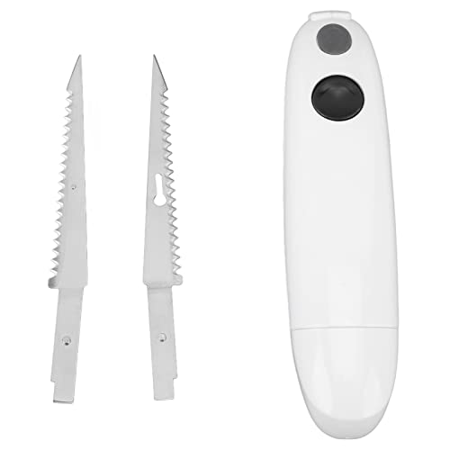 Battery Powered Knife, Ergonomic Handle Dishwasher Electric Fillet Carving Knife for Home Restaurant Picnic