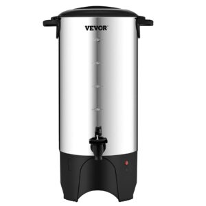 VEVOR Coffee Urn 50Cups/7.5qt, Coffee Maker Urn 1000W,Large Coffee Dispenser with Detachable Power Cord