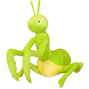 skyseen praying mantis pillow mantis animal insect shaped throw pillow for home decoration 27.6"