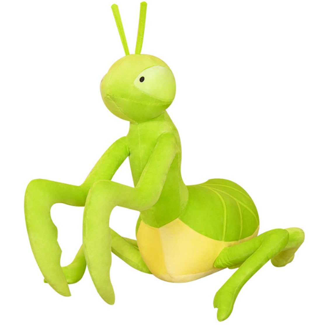 Skyseen Praying Mantis Pillow Mantis Animal Insect Shaped Throw Pillow for Home Decoration 27.6"