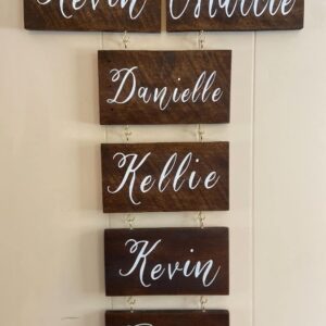 Wood Signs EXIT - Vintage Style Wooden Sign. Handmade Retro Home Gift Wooden Signs With Sayings 4x16 Inch