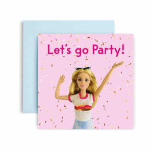 huxters birthday cards for women – card for her fabulous barbie special friend happy birthday card for birthday, mother’s day – friend birthday card with envelope – funny birthday card (pink)