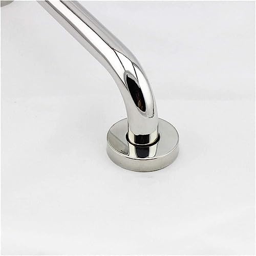 Grab Bars for Elderly, Accessible Toilet Handrails, No-Slip Balance Handle Bathtub Support Grab Rails Stainless Steel Kitchen Stairway Handrail-Mirror Bright||43cm