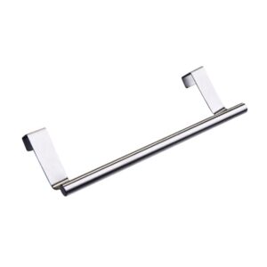 cabilock 2 pcs steel towel bar rack bathroom towel bar cabinet towel rack batroom towel bar wall towel rack over door towel bar towel hanging rack towel hanger small towel rack on the door