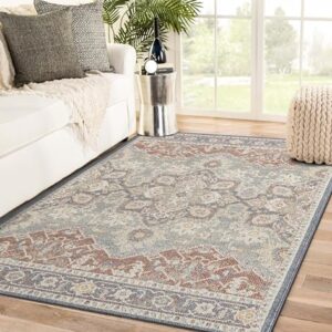 LUXE WEAVERS Floral Bohemian Cream 8x10 Area Rug