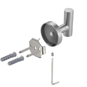 Modket 4 Pack Brushed Nickel Bathroom Rob Hook Towel Hooks Holder Wall Mount Heavy Duty Wall Mount Hooks 304 Stainless Steel Bathroom Bedroom Kitchen