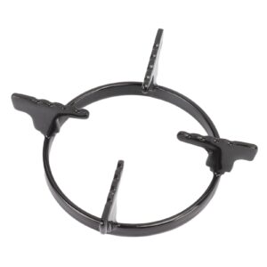 Cast Iron Wok Rack, Stainless Steel Gas Stove Wok Stand Lightweight and Portable Cast Iron Wok Rings for Small Pots and Pans or Coffee Makers