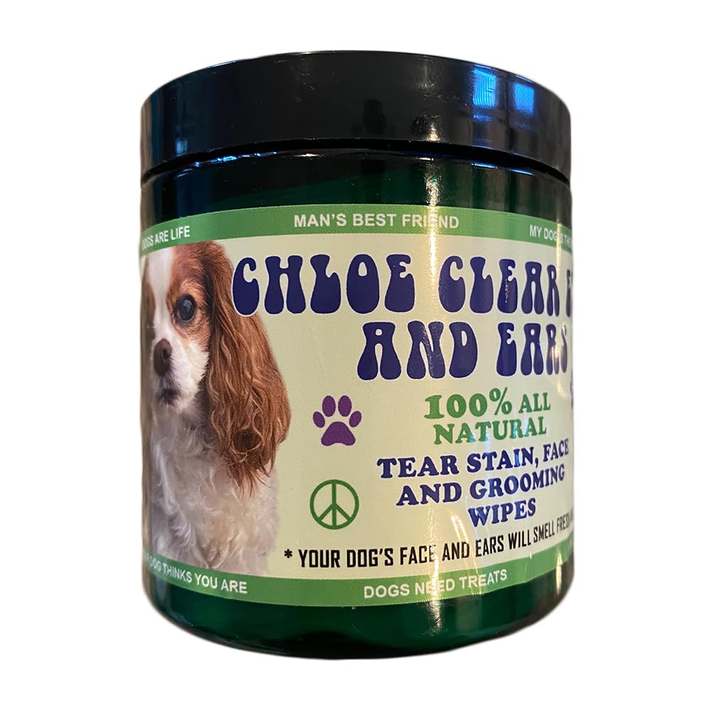 Green Piece® Chloe Clear Eyes and Ears Dogs Grooming Wipes