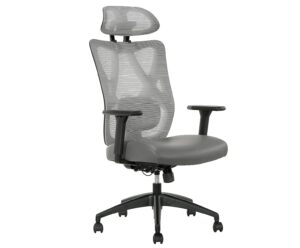 serta sittrue ridgefield ergonomic mesh/vegan leather high-back task