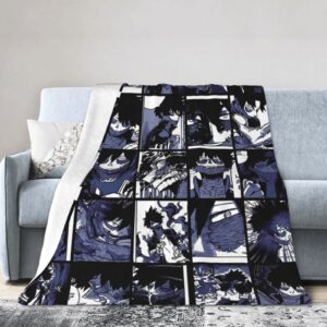 Dabi Collage Blanket Soft Cozy Fleece Throw Blanket Plush Lightweight Warm Fuzzy Flannel Blankets and Throws for Boys Girls Adults Couch Sofa Bed 50"X40"