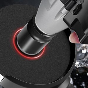 baolaili Black Angle Grinder Socket Wrench Forged Socket Pressure Pistol Grip Air Angle Die Grinder Accessories Socket Accessories Socket Polisher Plate Removal Angle Grinder Tool