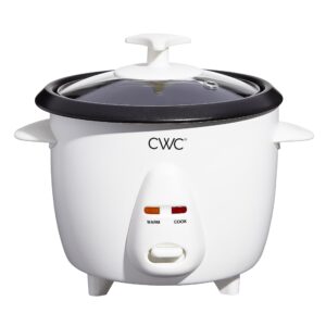 cook with color 6 cup rice cooker 300w - effortless cooking and greatly, cooks 3 cups of raw rice for 6 cups of cooked rice, cream