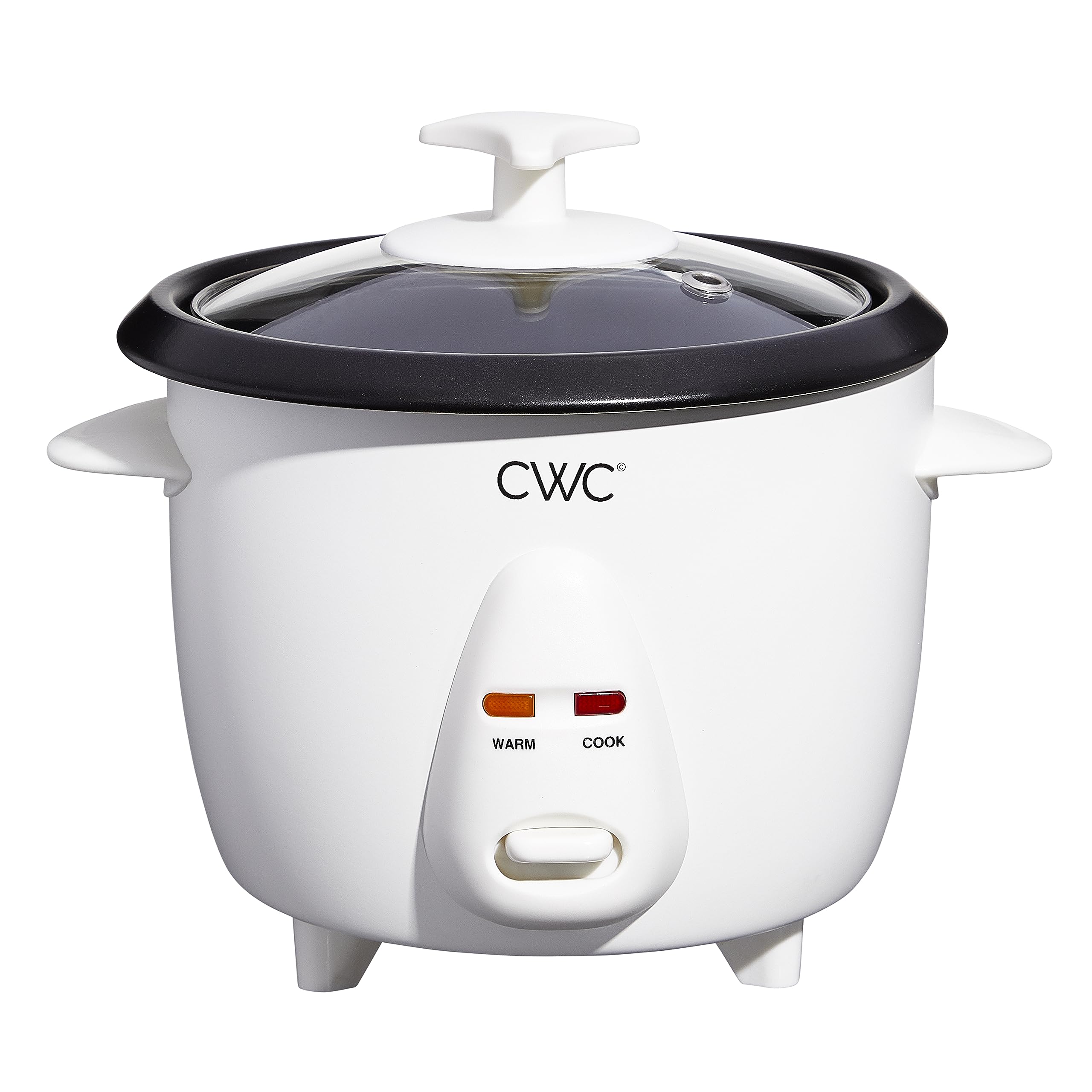 COOK WITH COLOR 6 Cup Rice Cooker 300W - Effortless Cooking and Greatly, Cooks 3 Cups of Raw Rice for 6 Cups of Cooked Rice, Cream