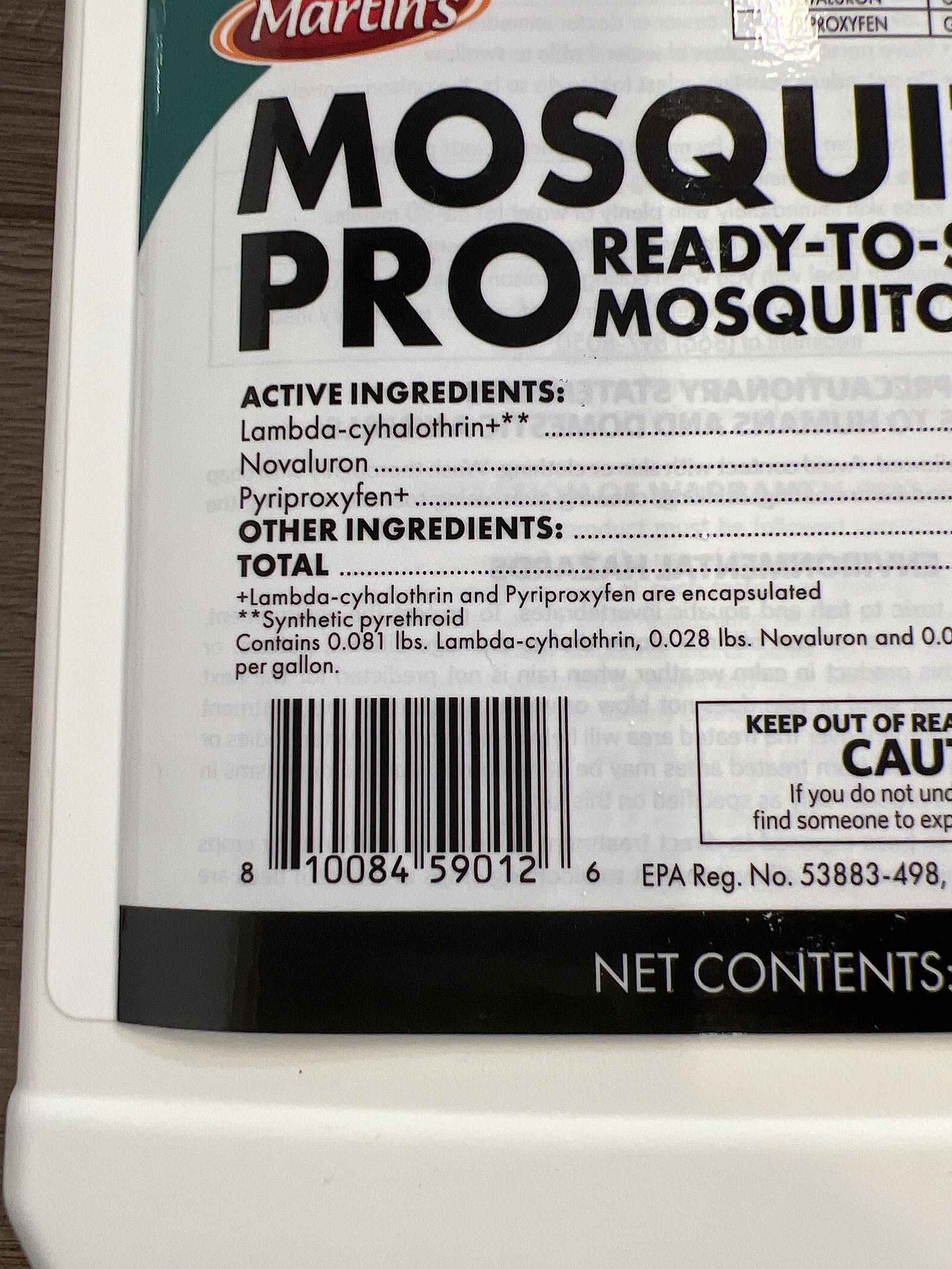 Martin's Spray Mosquito PRO RTS QT 82250001