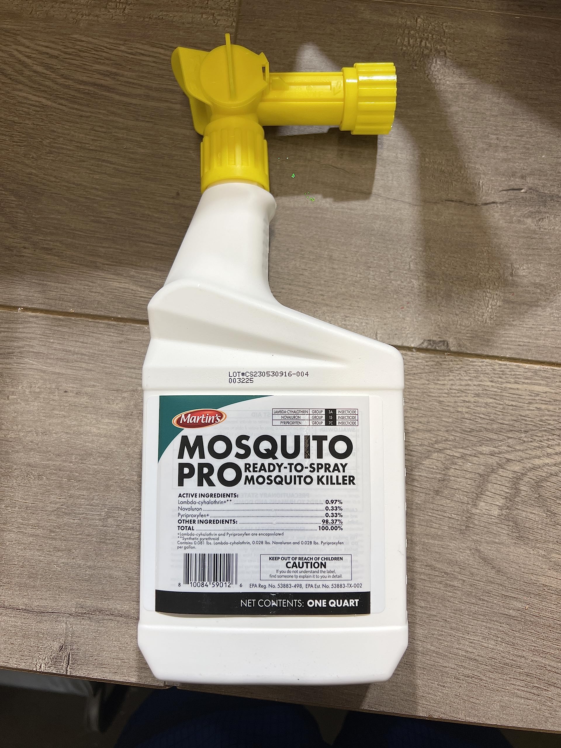 Martin's Spray Mosquito PRO RTS QT 82250001