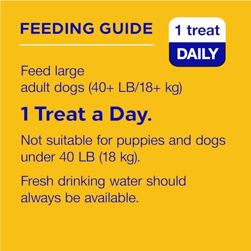 Pedigree DENTASTIX Large Dog Dental Treats Original Flavor Dental Bones, 59.96 oz. Multipack (72 Treats)