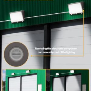 Sunco 120W LED Wall Pack Outdoor Dusk to Dawn Photocell Sensor Industrial Dimmable Waterproof Commercial Grade Security Warehouse Parking Lot, 5000K Daylight, 16200 Lumen, AC120-277V