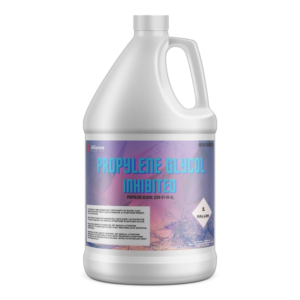 100% Propylene Glycol Inhibited - 1 Gallon: The Ultimate Solution for Freeze Protection and Corrosion Inhibition