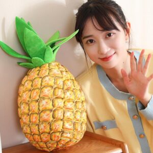 Backlood Toys 16 inch Fruit Pillow Pineapple Pillow Pineapple Stuffed Toy Pineapple Doll