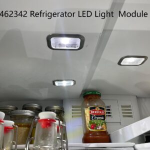 W11462342 Refrigerator LED Light (Daylight White) Module Assembly for kitchenaid, Jenn-air and Whirlpool Refrigerators, Replacement Model W10908166, AP6989197, PS16218086