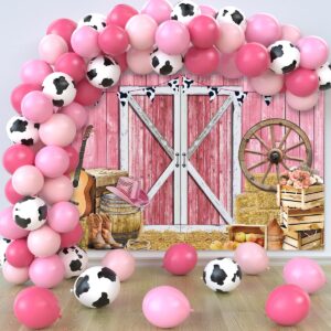 partydream cowgirl party decorations western cowgirl party supplies includes 50pcs cowgirl balloons and 1pcs western banner for cowgirl birthday party decorations western party supplies